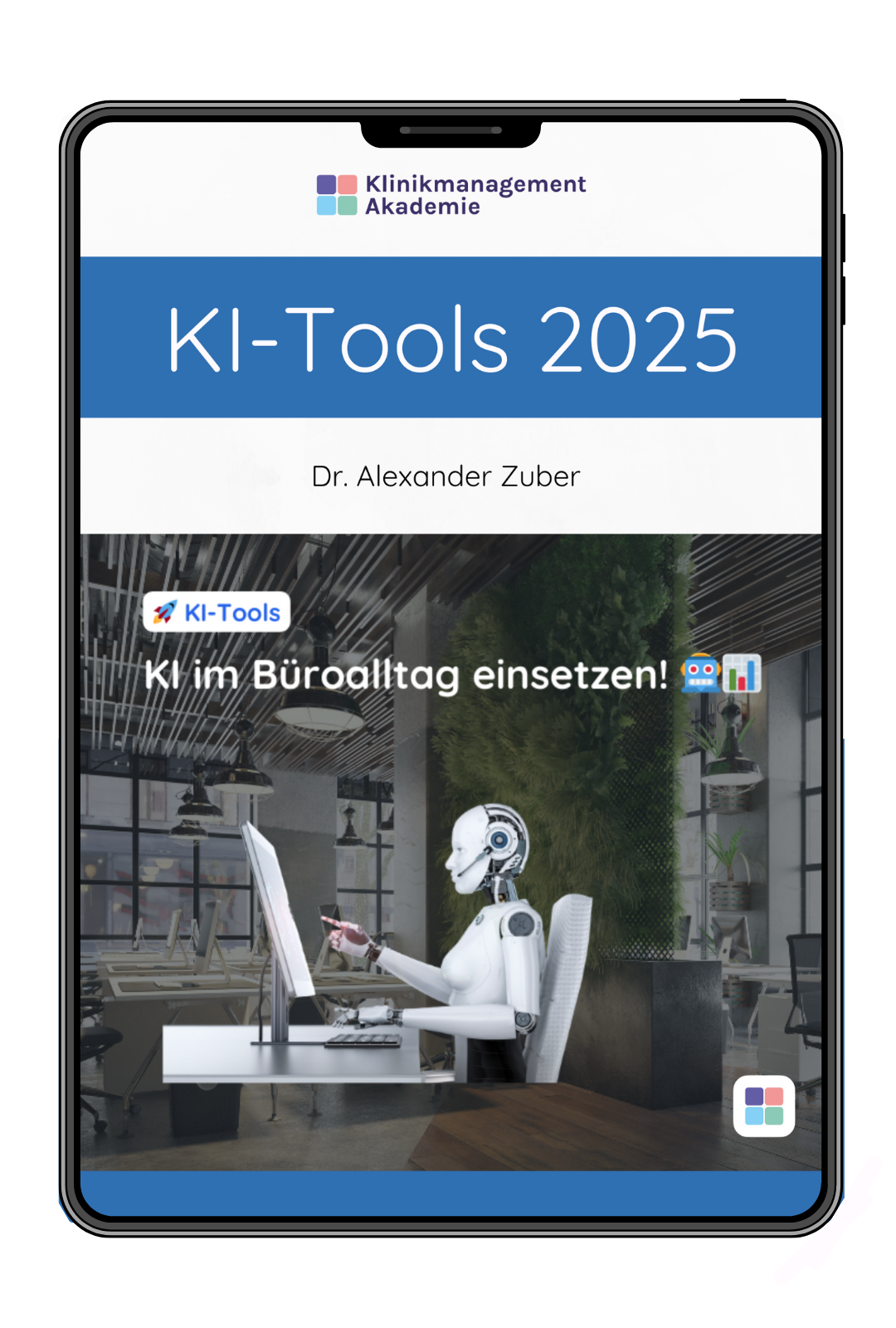 Handbuch für KI in der Krankenhausverwaltung für effizientere Prozesse.